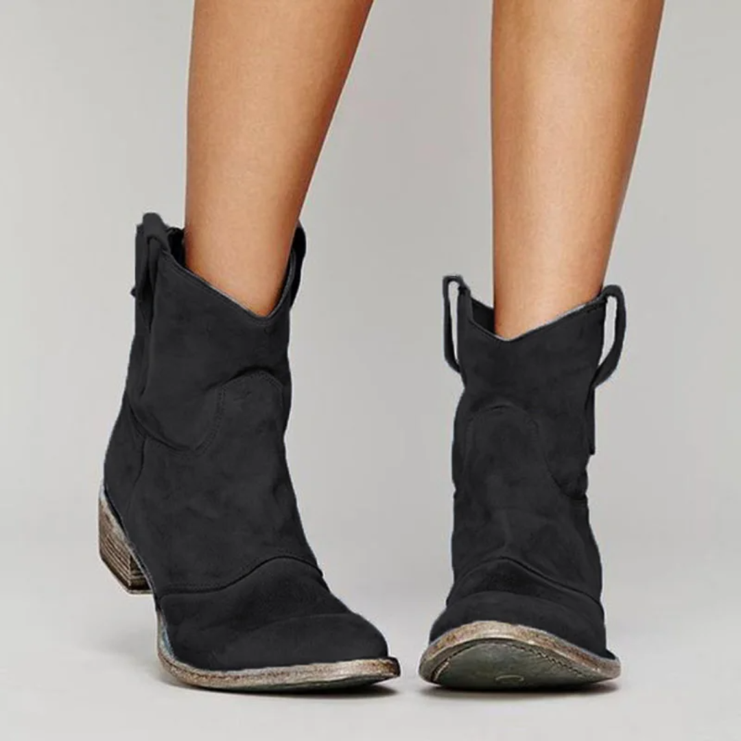 Carlotta | Chic Suede Ankle Boots for a Fashion-Forward Look