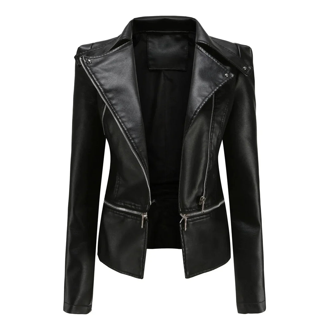 Lily™ | Women's Classic Moto Jacket
