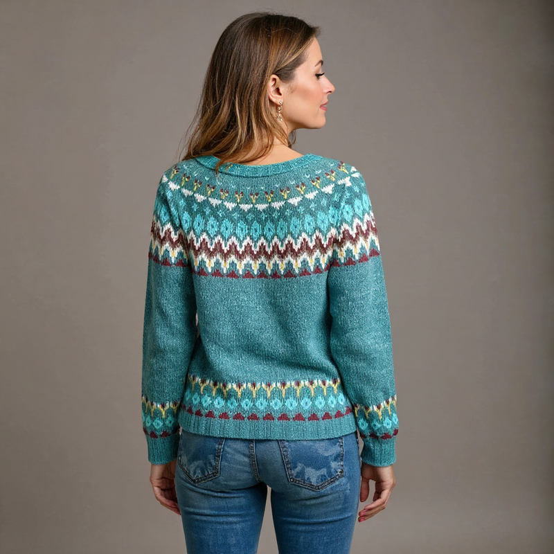 Olivia Mae™ | Classic Icelandic Wool Sweater