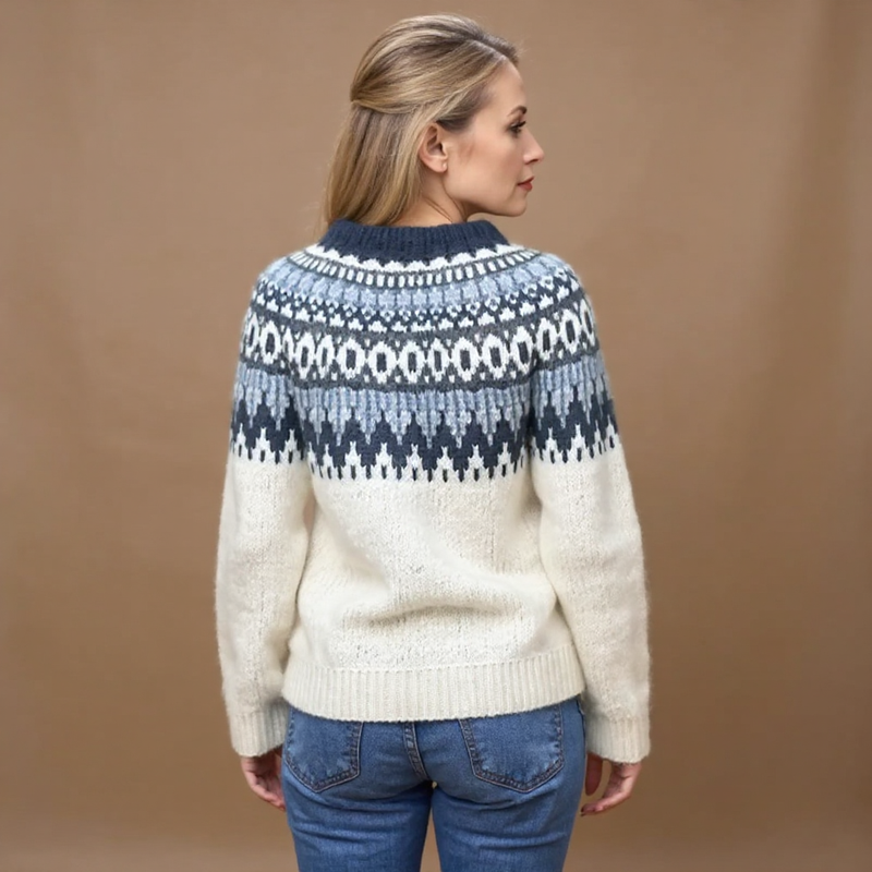 Olivia Mae™ | Classic Icelandic Wool Sweater