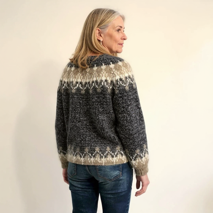 Olivia Mae™ | Classic Icelandic Wool Sweater