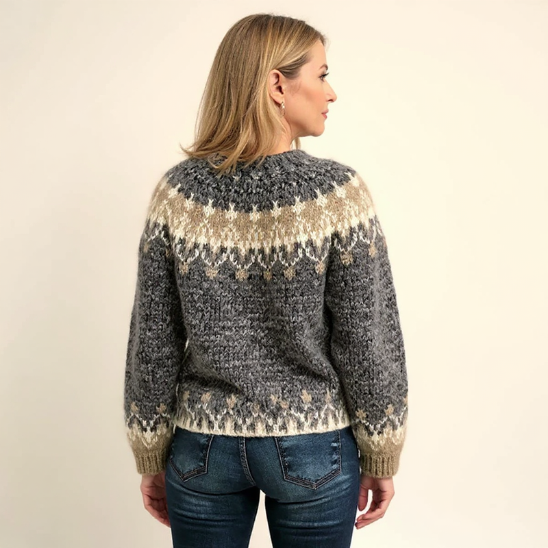 Olivia Mae™ | Classic Icelandic Wool Sweater