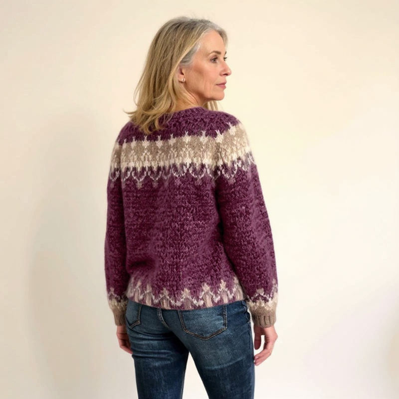 Olivia Mae™ | Classic Icelandic Wool Sweater