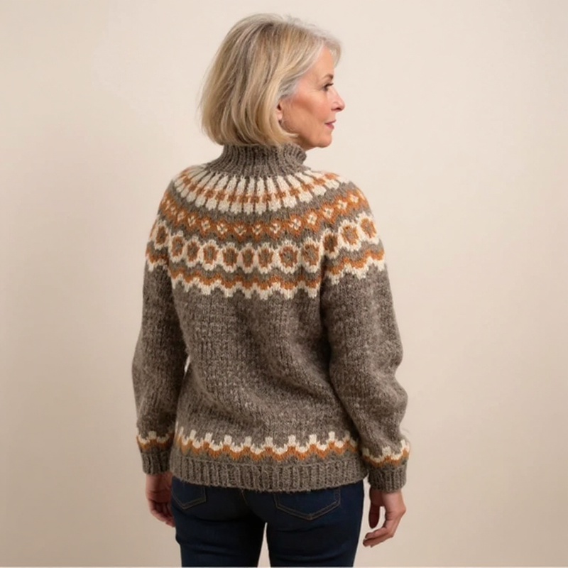 Olivia Mae™ | Classic Icelandic Wool Sweater
