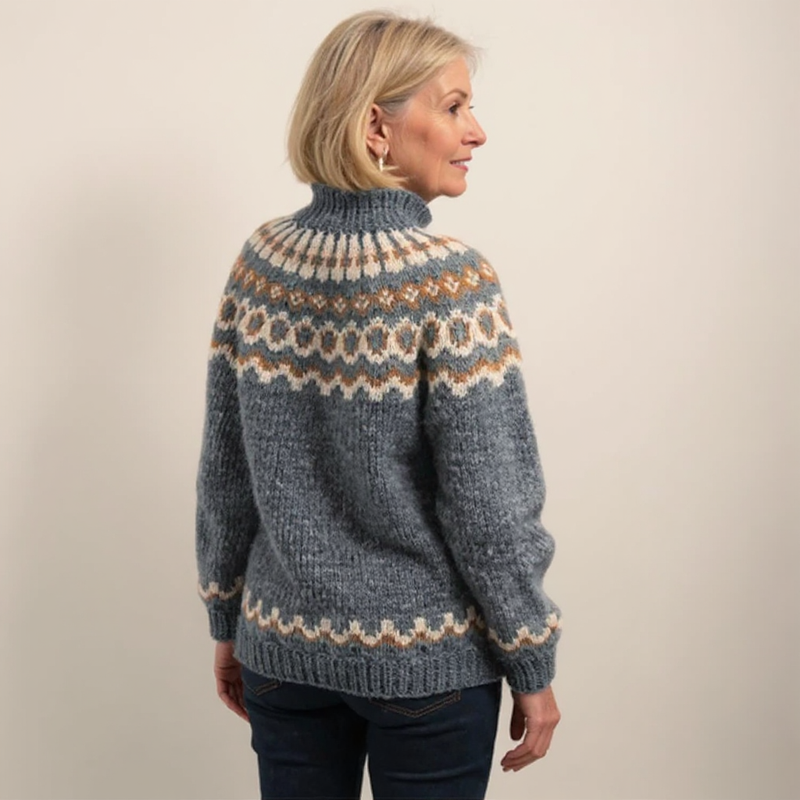 Olivia Mae™ | Classic Icelandic Wool Sweater
