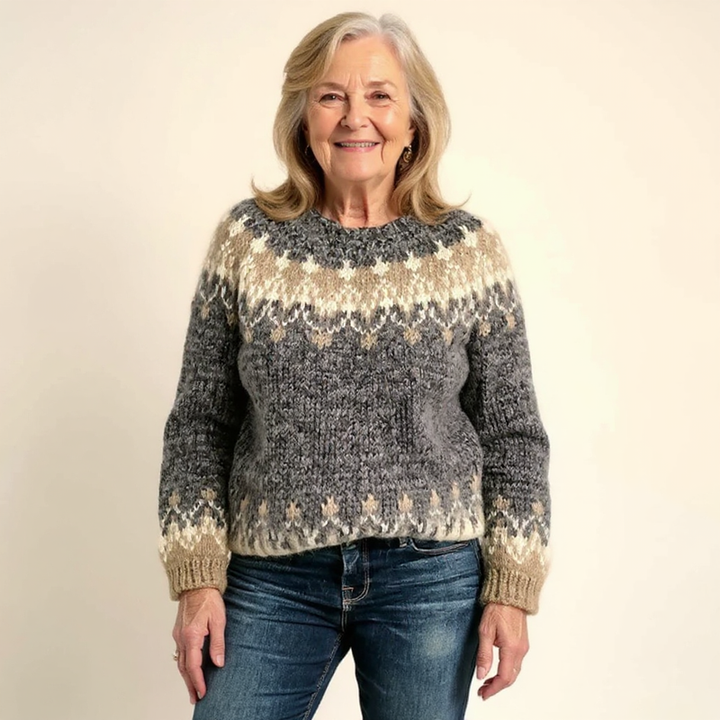 Olivia Mae™ | Classic Icelandic Wool Sweater