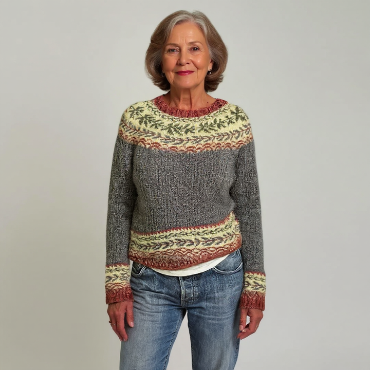 Olivia Mae™ | Classic Icelandic Wool Sweater