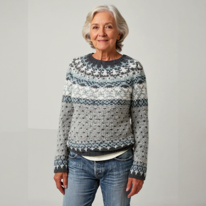 Olivia Mae™ | Classic Icelandic Wool Sweater