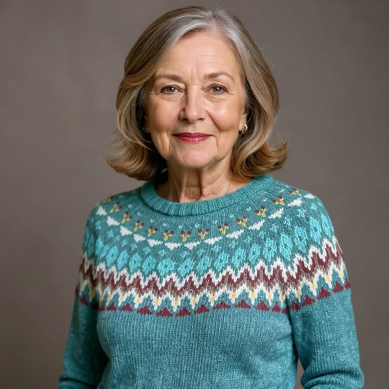 Olivia Mae™ | Classic Icelandic Wool Sweater