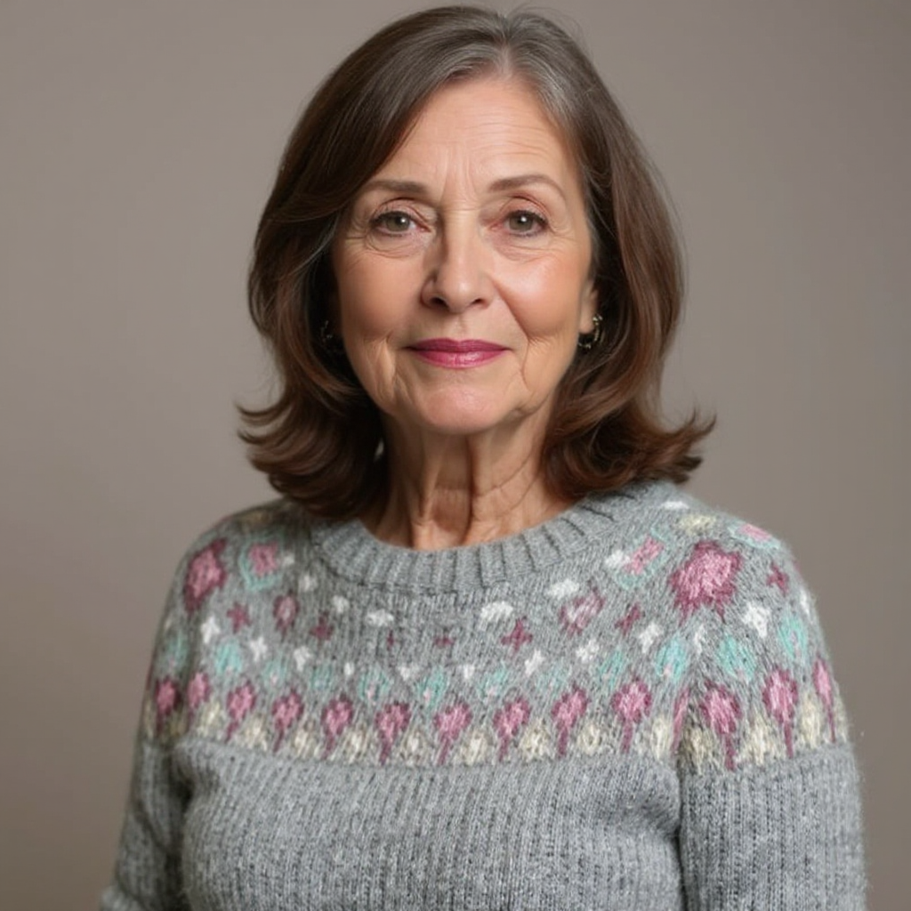 Olivia Mae™ | Classic Icelandic Wool Knit Sweater