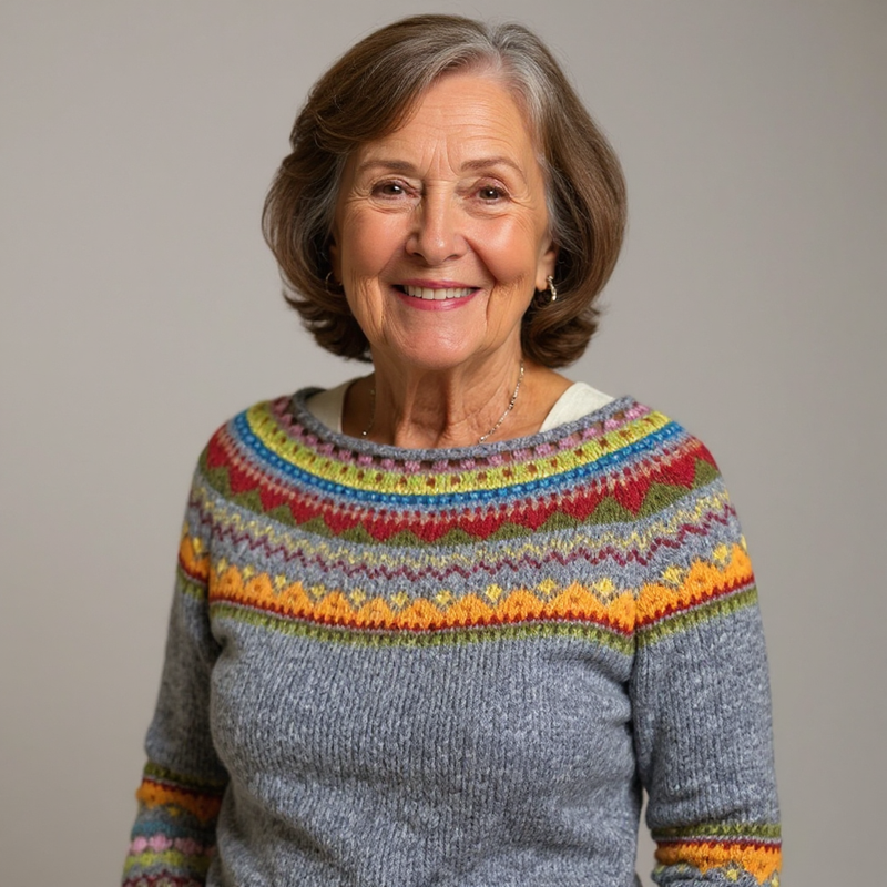 Olivia Mae™ | Classic Icelandic Wool Sweater
