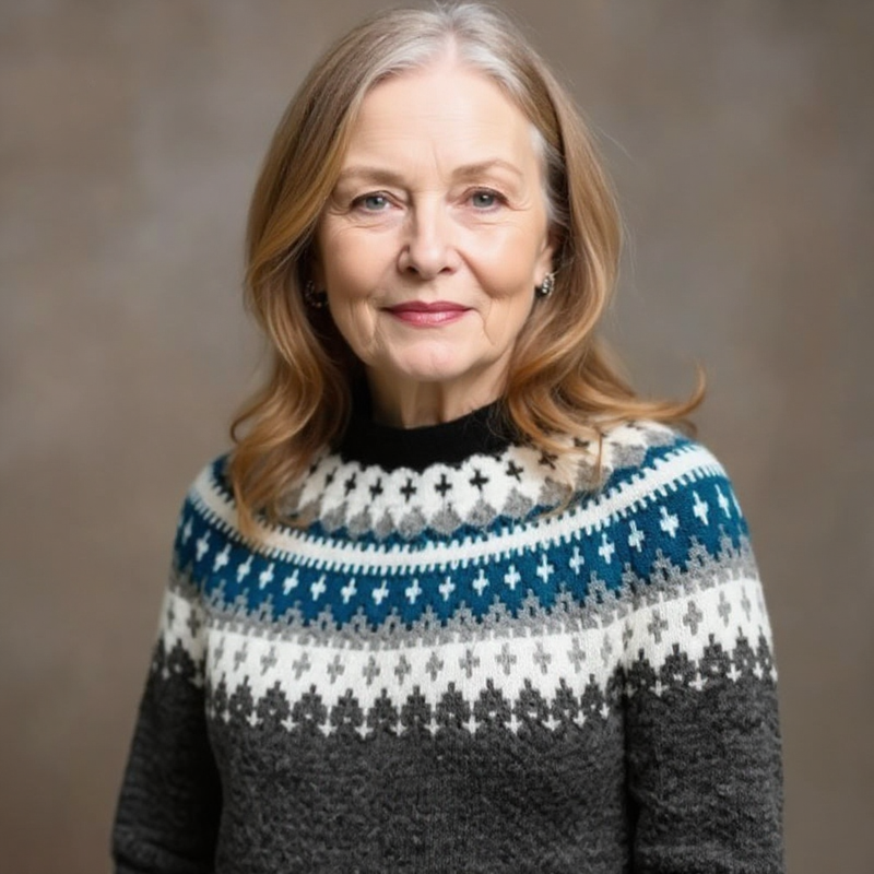 Olivia Mae™ | Classic Icelandic Wool Sweater
