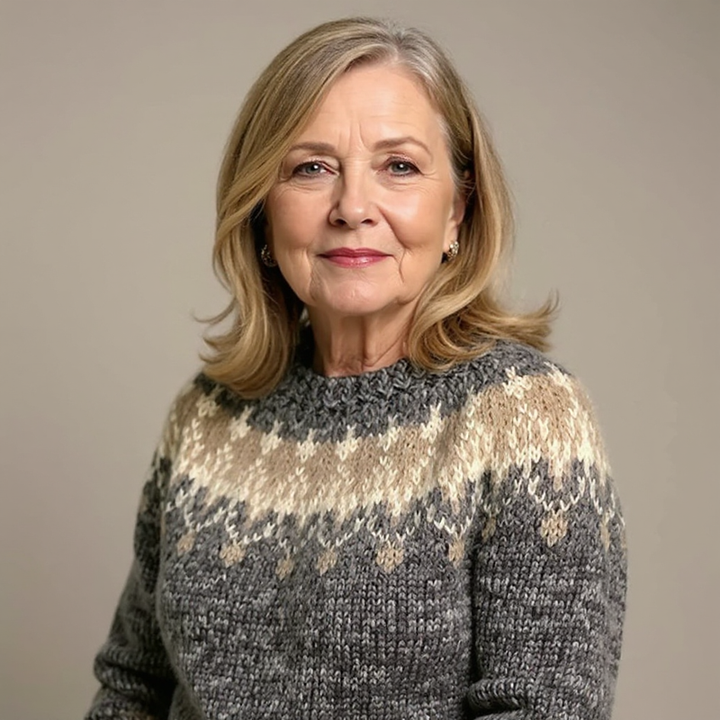 Olivia Mae™ | Classic Icelandic Wool Sweater