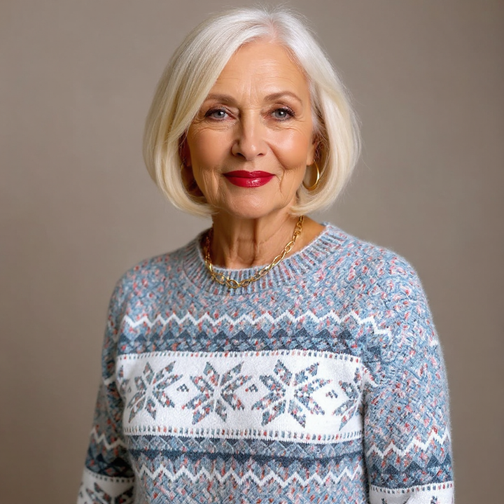 Olivia Mae™ | Classic Icelandic Wool Sweater