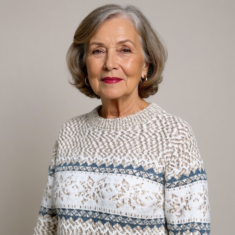 Olivia Mae™ | Classic Icelandic Wool Sweater