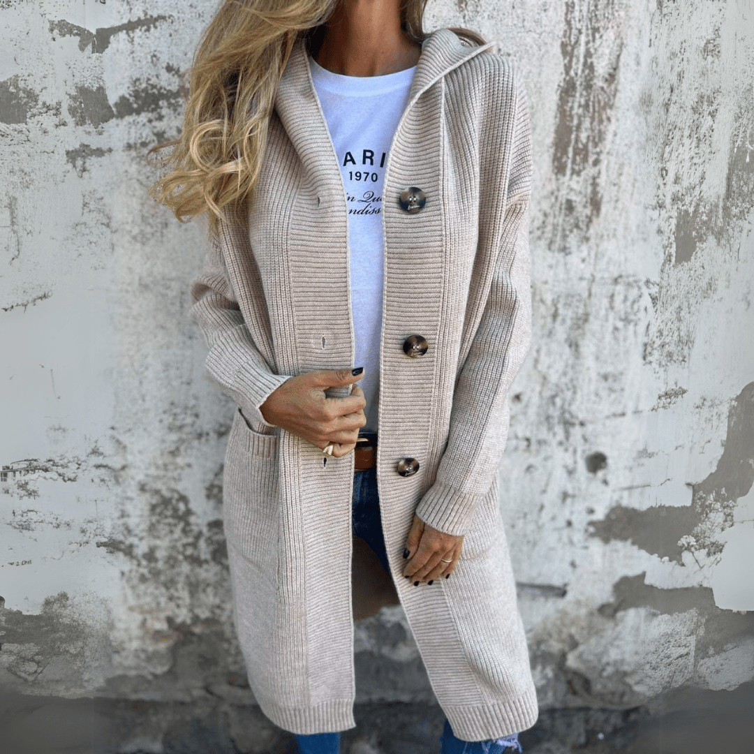 Rosa™ | Long Elegant Women's Cardigan